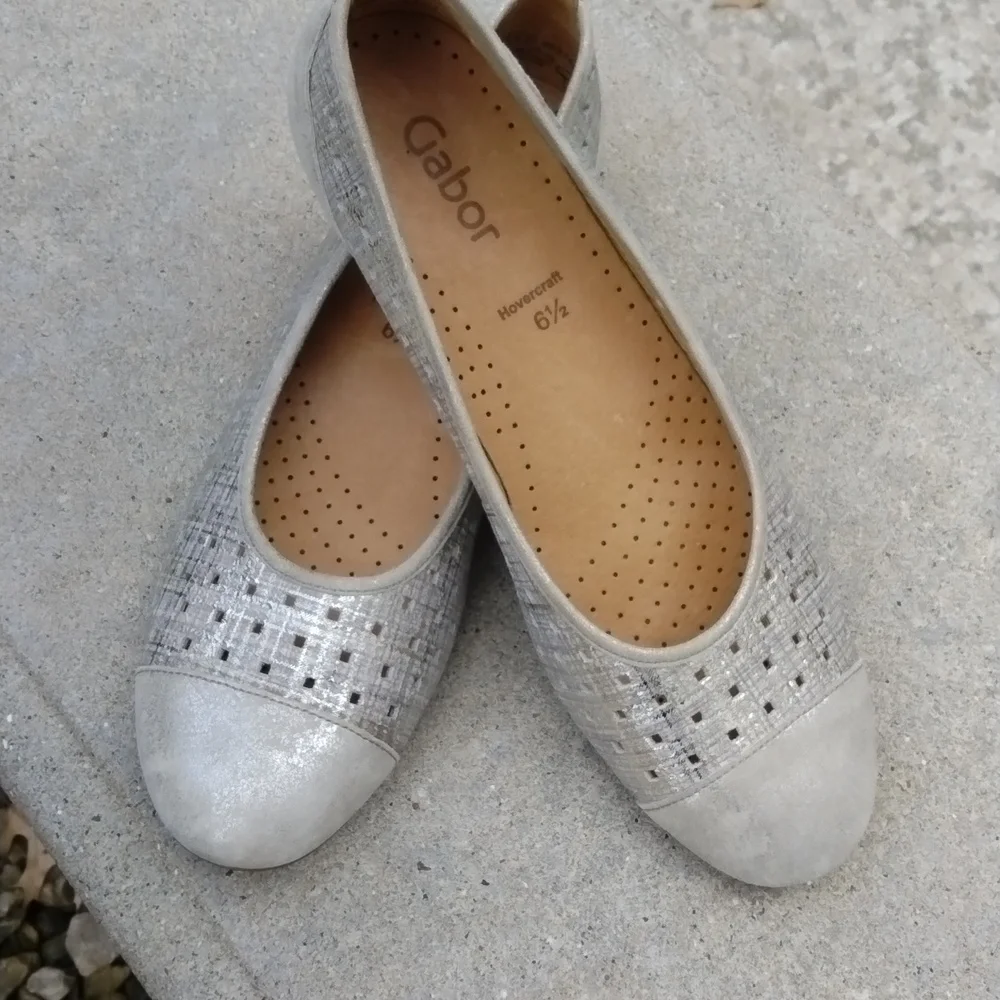 Gabor 169 Dancin Ballet Metallic size 9